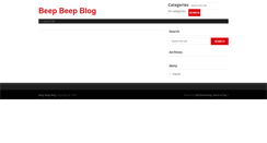Desktop Screenshot of ilovebeepbeep.com