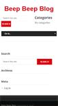 Mobile Screenshot of ilovebeepbeep.com